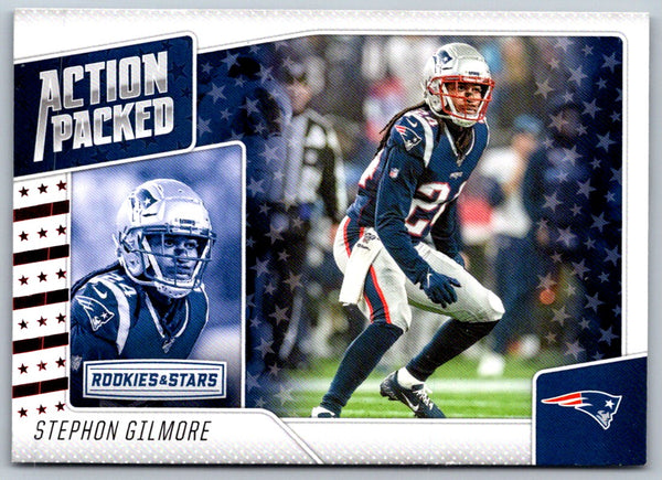 2020 Panini Rookies & Stars Action Packed Stephon Gilmore #15