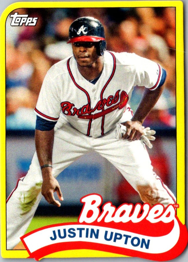 2014 Topps 1989 Die Cut Minis Justin Upton #TM-73