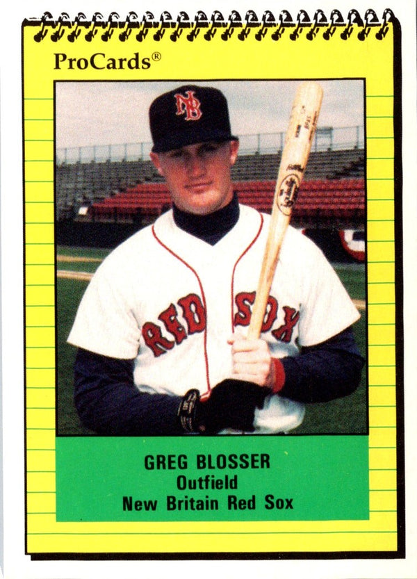 1991 ProCards Greg Blosser #363