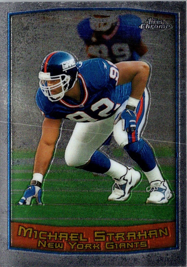 1999 Topps Chrome Michael Strahan #68