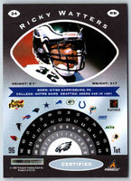 1997 Pinnacle Certified NFL Ricky Watters #24