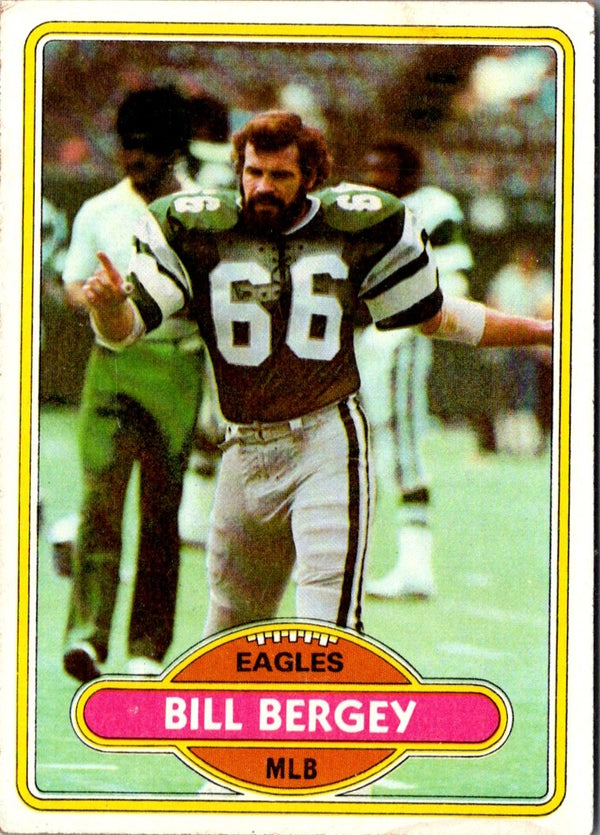 1980 Topps Bill Bergey #480