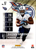 2014 Panini Contenders Shonn Greene #97