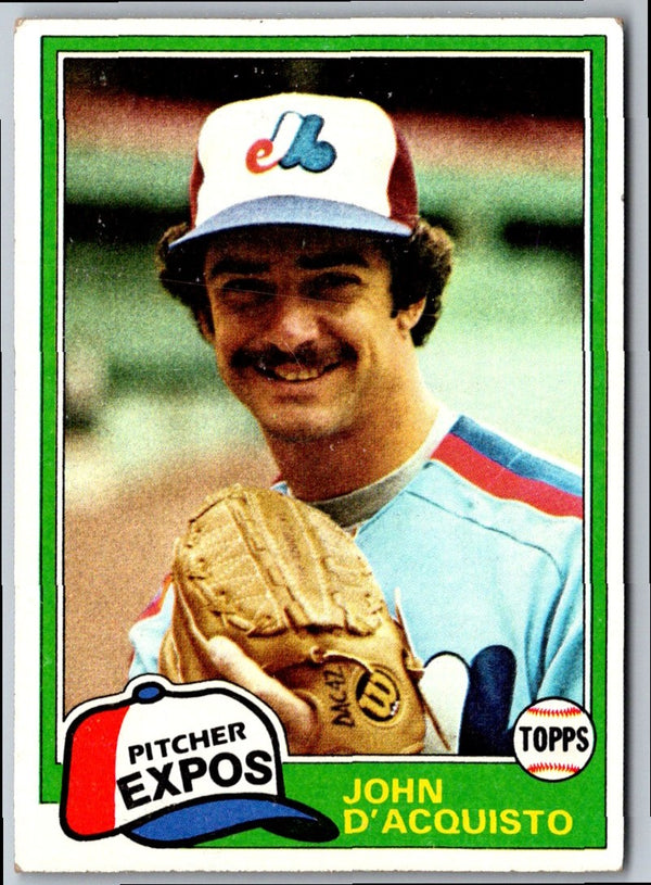 1981 Topps John D'Acquisto #427