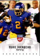2012 Leaf Young Stars Duke Ihenacho