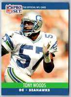 1990 Proset Tony Woods #651