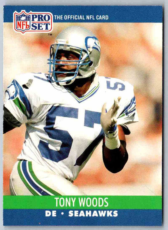 1990 Proset Tony Woods #651
