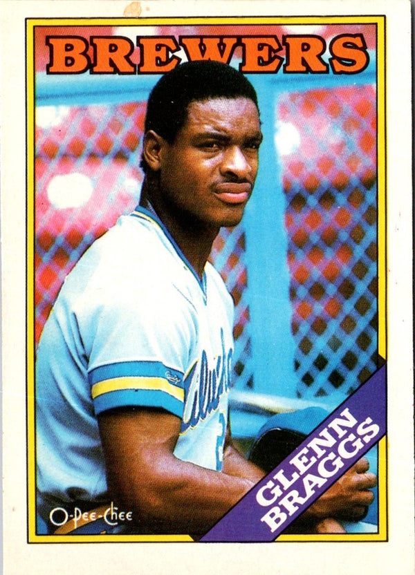 1988 O-Pee-Chee Glenn Braggs #263