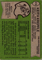1978 Topps Keith Krepfle #216 Rookie