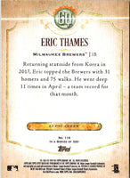 2018 Topps Gypsy Eric Thames #118