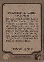 1979 Fleer Team Action Closing In (Defense) #42
