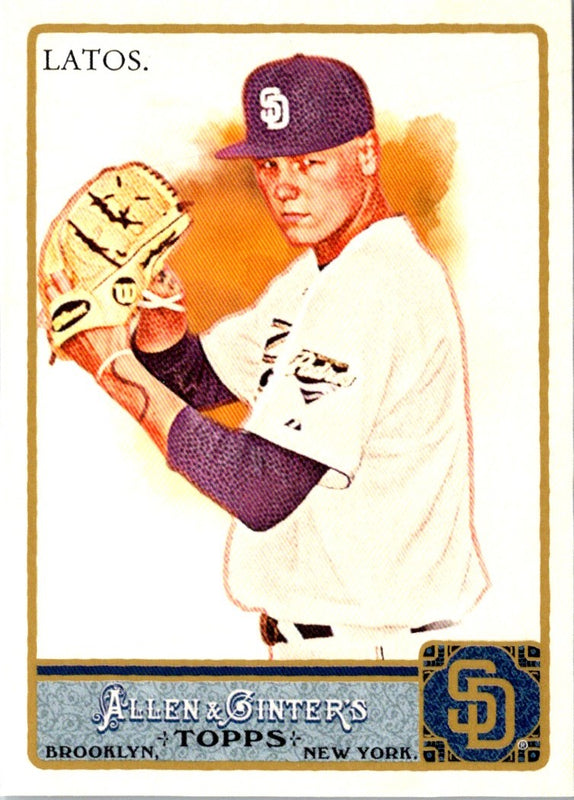 2011 Topps Allen & Ginter Mat Latos #162