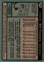 1980 Topps Bill Travers #109