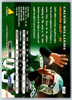 1995 Pinnacle Calvin Williams #17