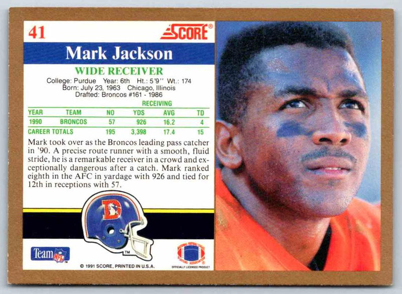 1991 Score Mark Jackson