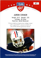 2012 Leaf Young Stars Juron Criner #47