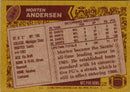 1986 Topps Morten Andersen