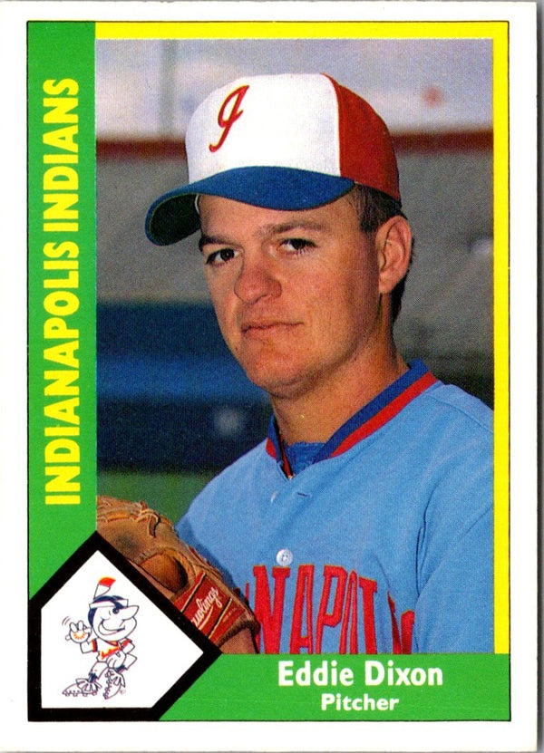 1990 CMC Indianapolis Indians Eddie Dixon #10
