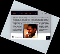 1991 Pro Line Portraits Mike Singletary #32