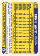 1987 O-Pee-Chee Ernie Whitt