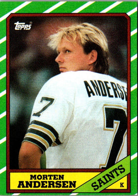 1986 Topps Morten Andersen #344 NM+