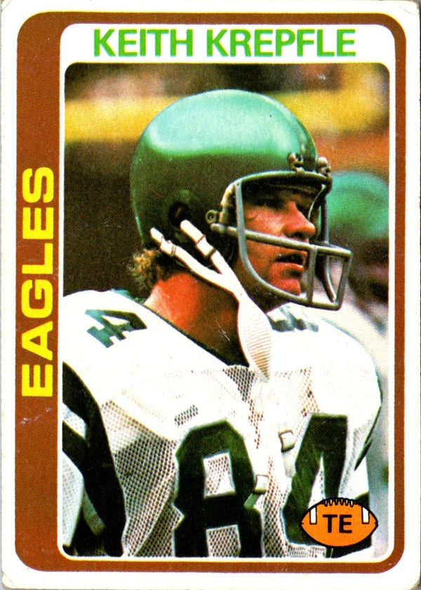 1978 Topps Keith Krepfle #216 Rookie
