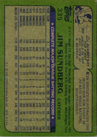 1982 Topps Jim Sundberg #335