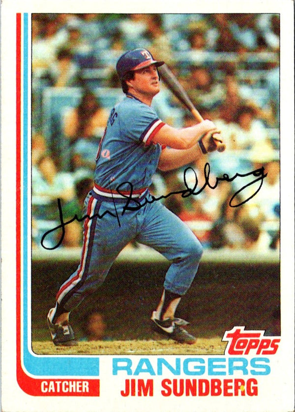 1982 Topps Jim Sundberg #335