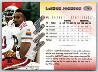 1989 NFL Proset Leshon Johnson #74