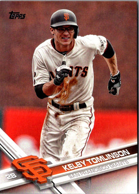 2017 Topps San Francisco Giants Kelby Tomlinson #SF-2