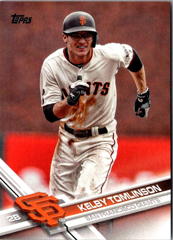 2017 Topps San Francisco Giants Kelby Tomlinson #SF-2