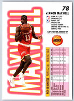 1993 Fleer Vernon Maxwell #78