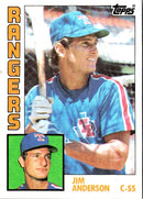 1984 Topps Jim Anderson