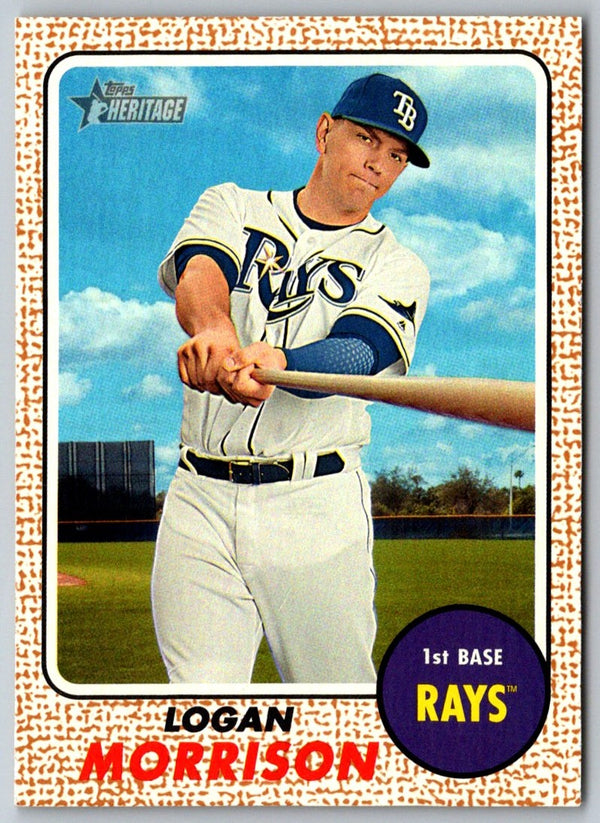2017 Topps Heritage Logan Morrison #15