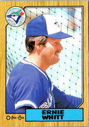 1987 O-Pee-Chee Ernie Whitt