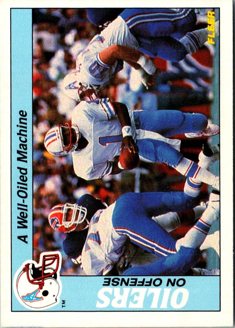 1988 Fleer Team Action A Well-Oiled Machine (Offense)