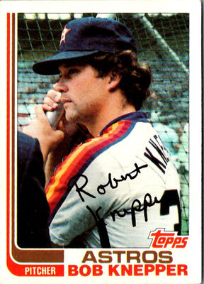 1982 Topps Bob Knepper #672