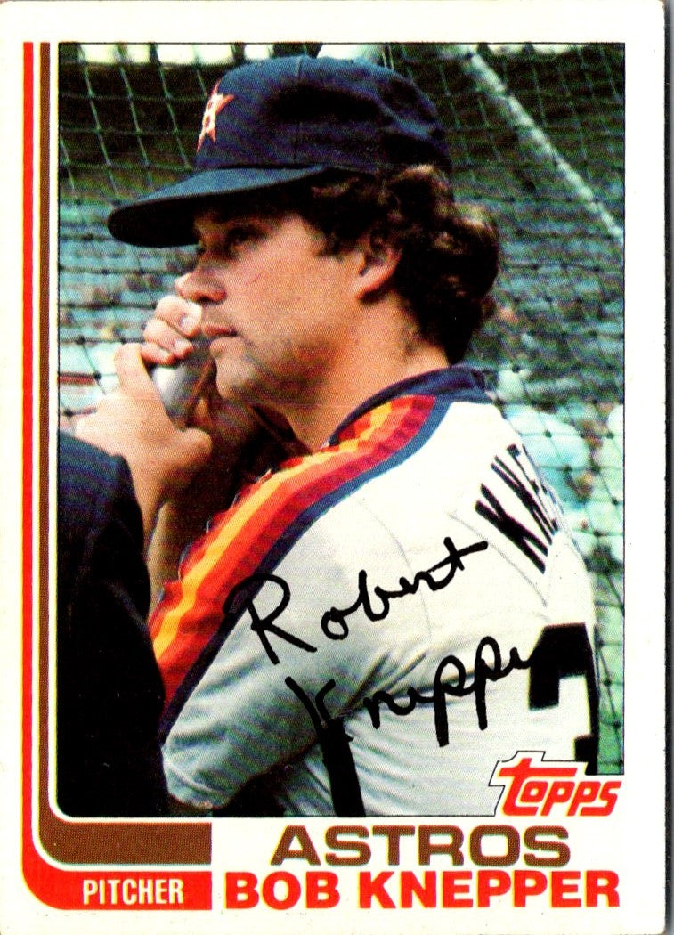 1982 Topps Bob Knepper