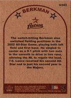 2002 Fleer Tradition Update Lance Berkman #U343