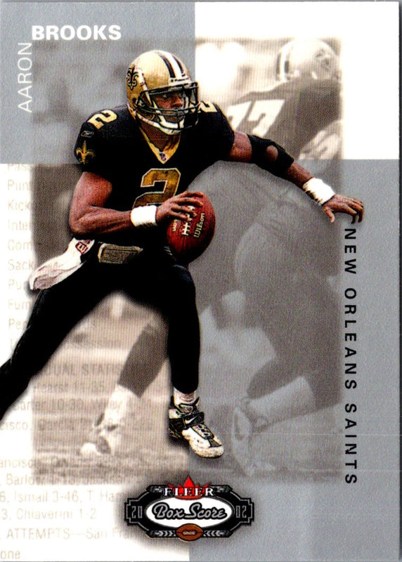 2002 Fleer Box Score Aaron Brooks #46