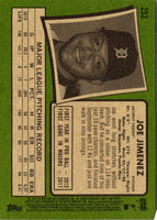 2020 Topps Heritage Joe Jimenez #253 NM-MT+