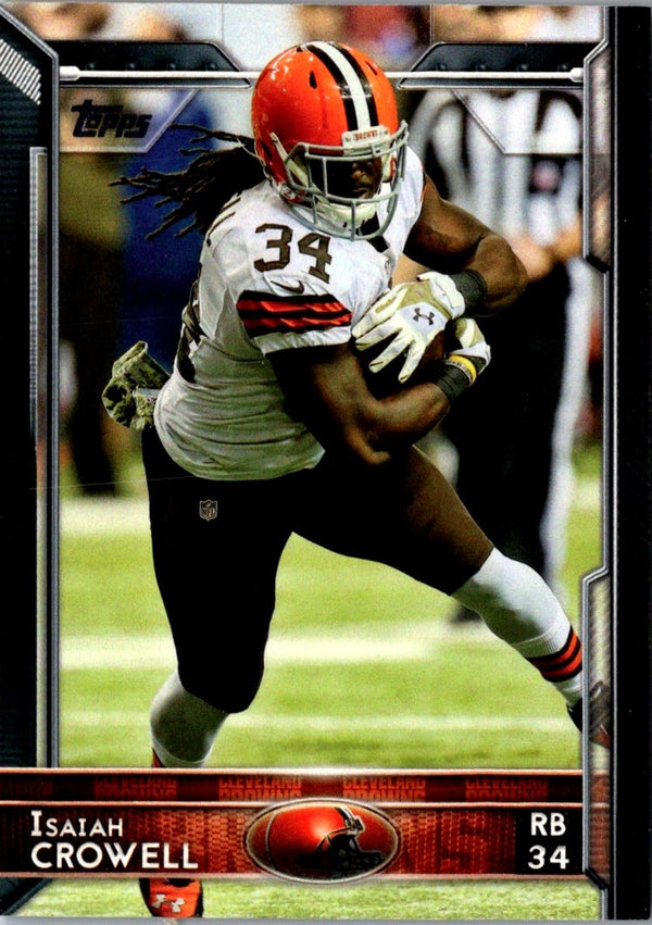 2015 Topps Isaiah Crowell #74