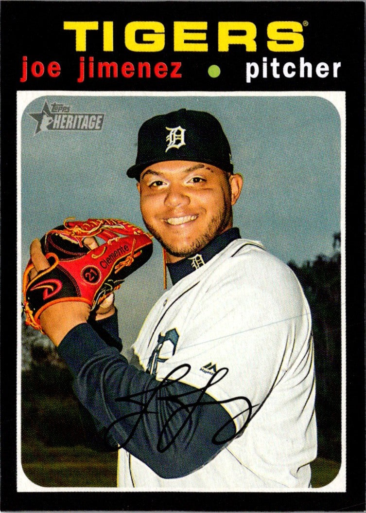 2020 Topps Heritage Joe Jimenez