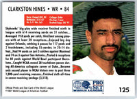 1991 Proset World League Clarkston Hines #125