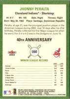 2003 Fleer Tradition Update Jhonny Peralta #U60