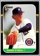 1986 Donruss Randy O'Neal