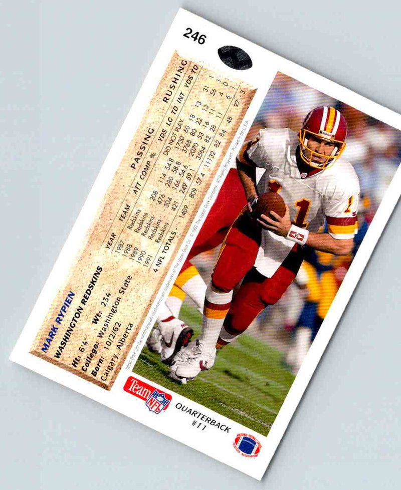 1991 Upper Deck Mark Rypien