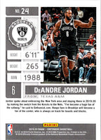 2019 Panini Contenders DeAndre Jordan #24