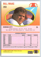 1991 Fleer Ultra Bill Maas #203