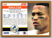 1991 Score Robert Clark #438